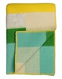 Roros Tweed Designer 100% Norwegian Wool Throw in Many Patterns (Mikkel in Pastel)