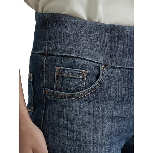 Women's Sculpting Slim Fit Slim Leg Pull On Jean, Landslide, 8 - image 3