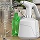 HEEPDD Elektrischer Sprühflaschen, Automatisches Elektrischer Pflanzenvernebler mit 2L Sprühflasche Elektrische Gießkanne für Innen Außenbereich Gartenarbeit Hausreinigung Gartenspinklergerät(Weiss)