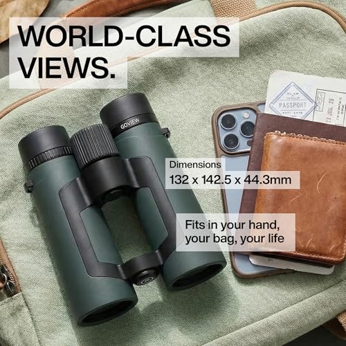 Binoculares 10x42 GOVIEW para adultos impermeables miniatura 5