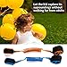 Locisne Anti Lost Wrist Link[2 Pack], Child Leash Toddler Safety Harness for Outdoor Activities, 5.9ft (Blue+Orange)