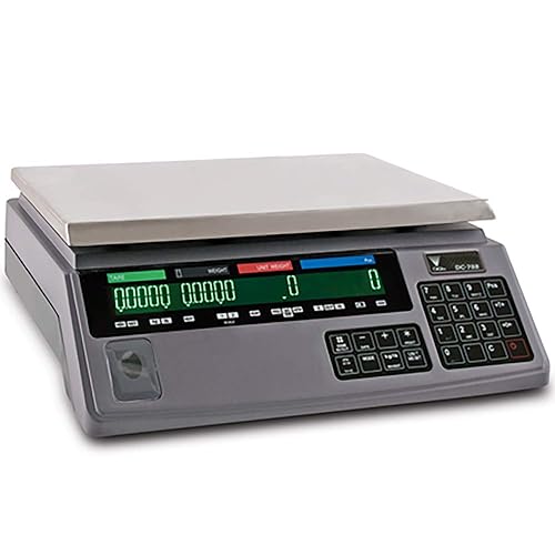 Rice Lake, DC-788-25, Báscula de conteo industrial, 25 lb x 0.005 lb, NTEP