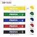 PROIRON Resistance Bands for Lges Loop Bands Exercise Bands Set Fitness Mini Bands Workout Bands Stretch Bands for Butt Set of 5 for Physical Therapy, Rehab, Stretching, Home Fitness and More