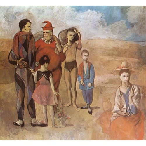 Toile Famille de Saltimbanques ARTICULOZY grand format pour habiller un grand mur vide