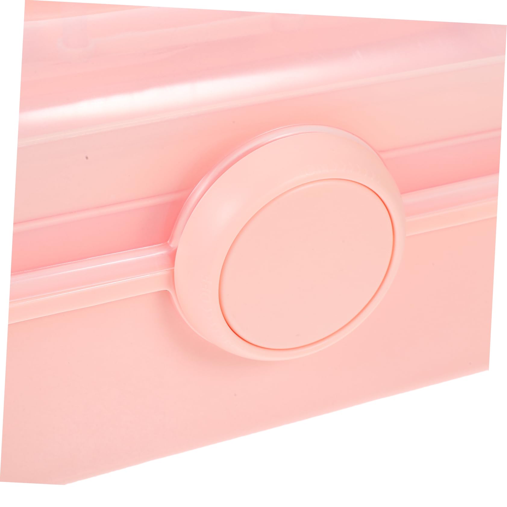 Scatola Organizer Cosmetici da Tavolo Rosa, Grande Capacità