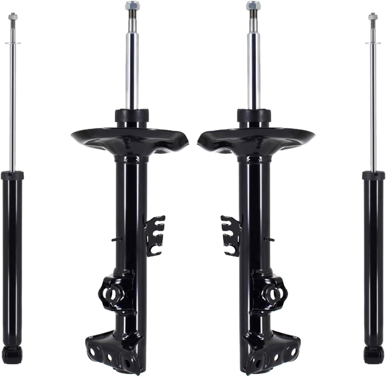 PM Auto Set of 4 Front Suspension Strut Assembly-Rear Shock Replacement For 1992-1995 BMW 325Is E36