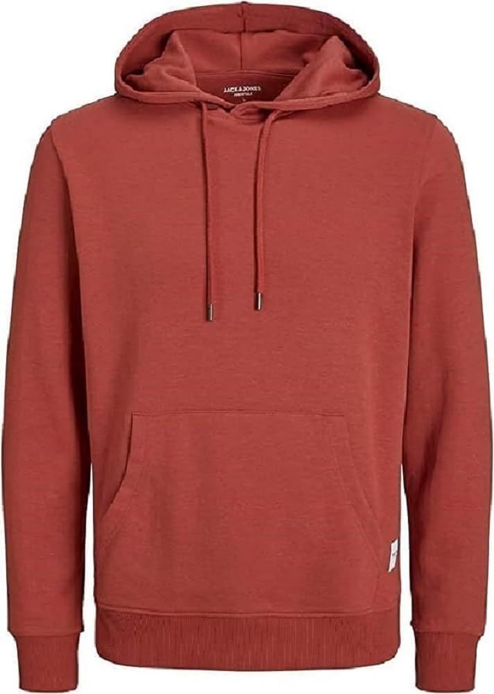 JACK & JONES PLUSMen's Jjebasic Noos Pls Sweat Hood Hooded Sweatshirt