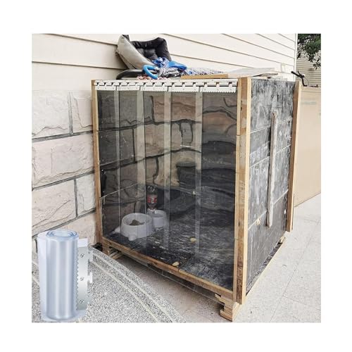 2mm �N���A PVC �X�g���b�v �J�[�e���L�b�g�A���ϋv�r�j�[���v���X�`�b�N�h�A�J�[�e���A�Ⓚ�ɃN�[���[�q�ɃK���[�W�z�[���p�̏_��ȍH�Ɨp�����X�g���b�v(W180xH280cm/W70.86xH110.2in)