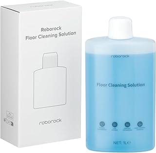 Original roborock Nettoyants Sol, pour Aspirateurs Robots Laveurs roborock et Aspirateur Eau et Poussière sans Fil, Se Concentrer, 1L, Dilution 1:300