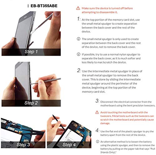 Dentsing Eb-Bt355Abe Battery For Samsung Galaxy Tab A 8" Sm-T350 T355C Tab5 P350 Eb-Bt355Abc Eb-Bt355Aba With Installation Tools #TOP5
