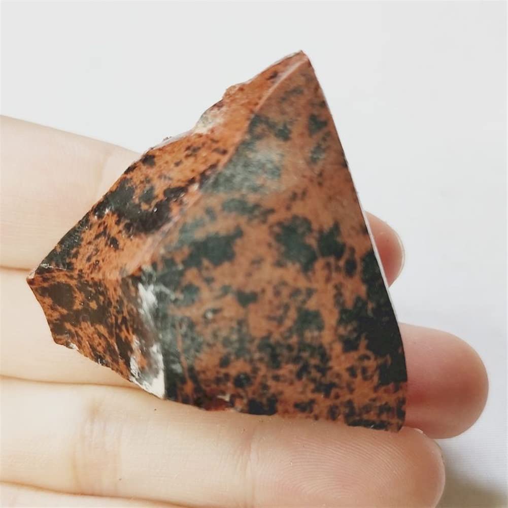 COKYIS Cristal Natural en Bruto Cristales y Piedras Naturales, 1 Uds., 3-4cm, especímenes Naturales, obsidiana roja, obsidiana cruda en Bruto, Piedra cruda Natural en Bruto for decoración