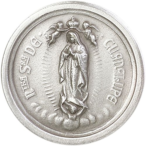 Argento antico o/L di Guadalupe visore clip