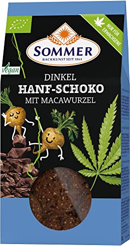 Sommer & Co. Hanf-Schoko-Dinkelkekse mit Macawurzel (150 g) - Bio