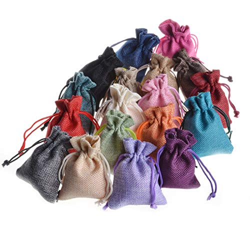 20 Sacs En Toile De Jute Yukunang - Pour Mariage, Fête