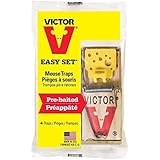 Victor Easy Set Mouse Traps (Pack of 12)