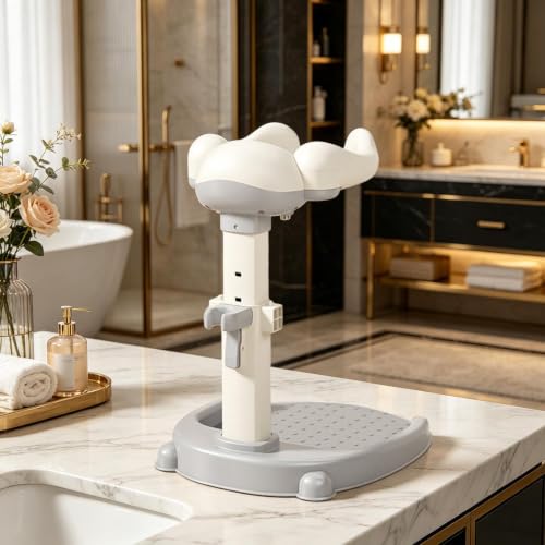 Soporte de pie para baño para niños con superficie texturizada estable 3