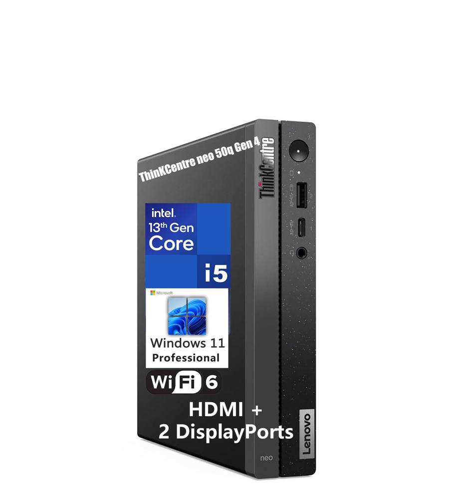 Amazon.com: Lenovo ThinKCentre neo 50q Gen 5 Tiny Desktop, Intel 8