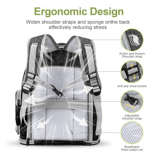Image of Cat Backpack Carrier, Breathable Cat Carrier Large Space Bubble Pet Backpack for Kitty Small Dog up to 15lbs, Transparent & Foldable Pet Carrier for Travel Hiking (Square Expandable- Black)