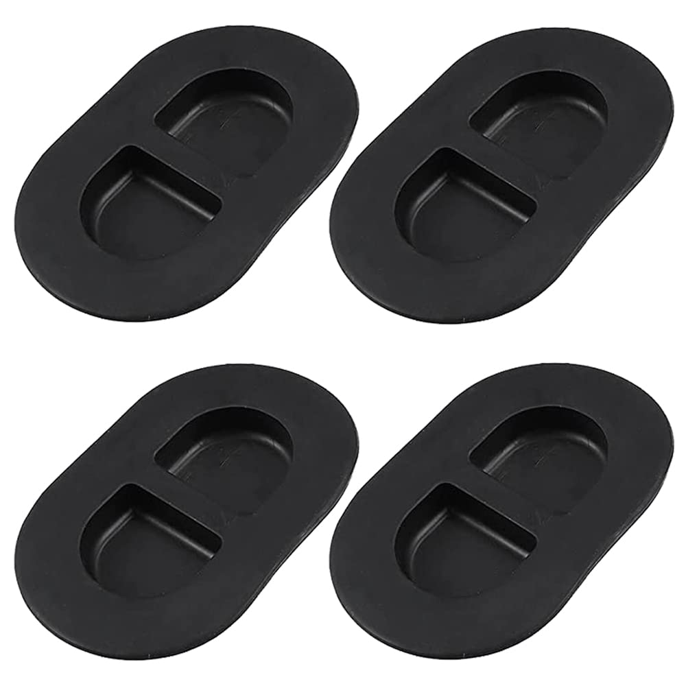 4PCS Floor Pan Drain Plugs, Floorboard Drain Holes Front Rear Floor