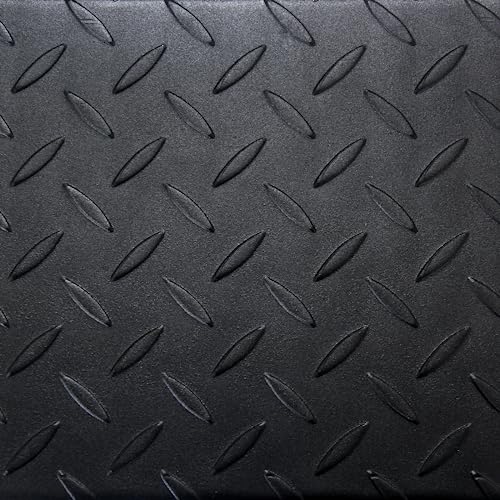 OUKIDR Tandem Axle Trailer Fenders, Steel 14 Gauge Diamond Tread Plate