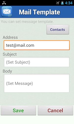 a Quick Call - Simple contacts