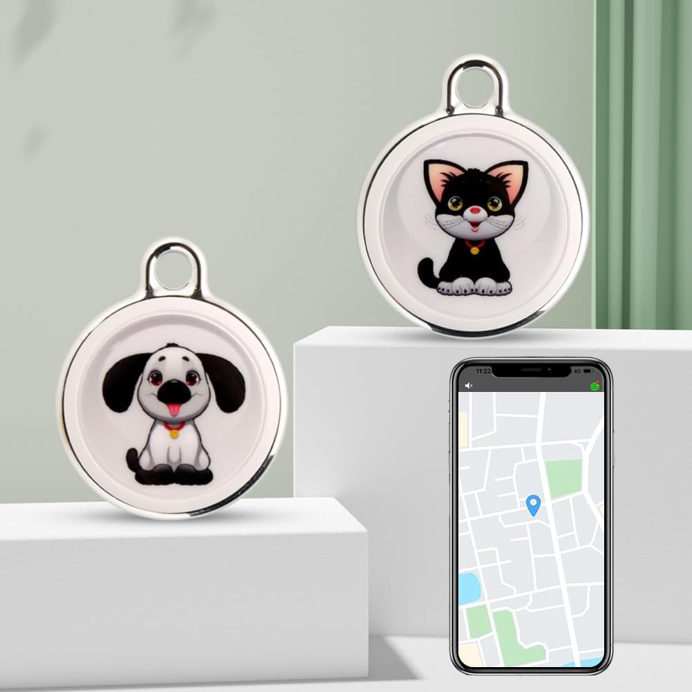 Rastreador GPS antipérdida para Mascotas, localizador Inteligente Resistente al Agua Compatible con para Gatos