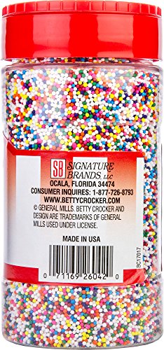 Betty Crocker Parlor Perfect Rainbow Nonpareils #TOP1