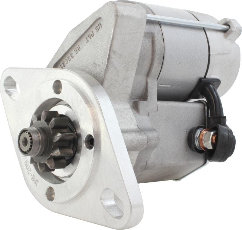 New Professional Grade 12V Conversion Starter USA Built! Gear Reduction Compatible with Cockshutt 7 1946-1954, Davy Compressors 60 1945-1950 Replaces 46-527 MZ4098 46-28 MZ4031 MZ4031A MZ4063 MZ4073