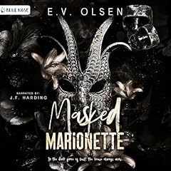 Masked Marionette Audiolibro Por E.V. Olsen arte de portada