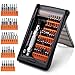 Price comparison product image Mini Screwdriver Set, LUROON 38 in 1 Precision Screwdrivers Tools Repair Kit for iPhone Laptop PC MacBook Xbox Watches Glasses Jewellery PS4 and Other Electronics (Dark Gray)
