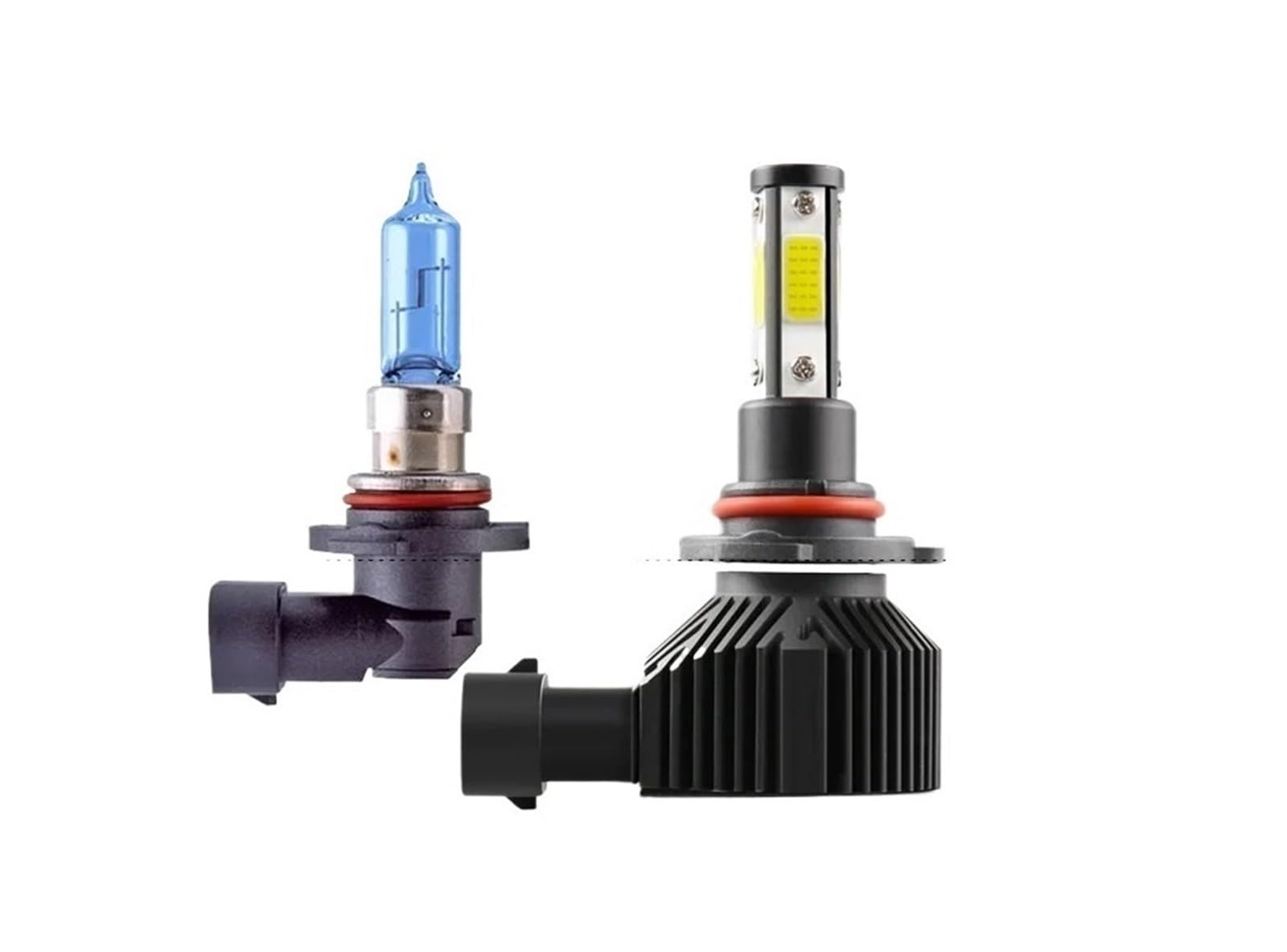 Clip de Montage de Phare Voiture Ampoule H7 H11 140000 lm, H1 H4 H8 H9 9005 HB3 9006 HB4, compatible avec phares de voiture, feux antibrouillard 6000 K, 12 V, 6000 K Support de Phare(8000K White Blue,