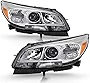 ACANII - For 2013 2014 2015 Chevy Malibu Factory Halogen Projector Headlights Headlamps Assembly Driver & passenger Side