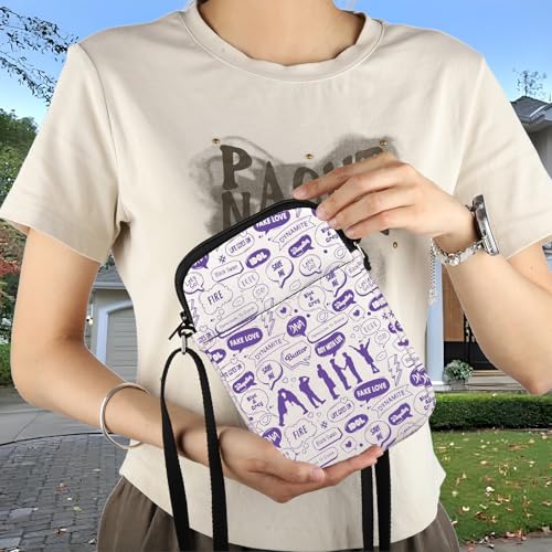 FOTAP Korean Group Crossbody Bag Boy Band Merchandise Music Fans Gifts Music Group Members Shoulder Bag4
