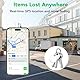 Air Tag Schlüsselfinder, Air Tracker Tag Kompatibel mit Apple Wo ist? APP (Nur iOS), Koffer Tracker für Gepäck/Taschen/Key, Batterielebensdauer EIN Jahr, IP67 wasserdicht(4er Pack)
