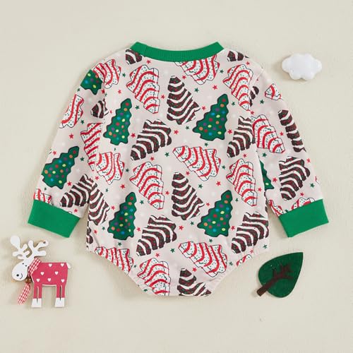 Baby Girl Boy Christmas Outfit My First Christmas Clothes Fall Winter Oversized Sweatshirt Bubble Romper Sweater Tops4