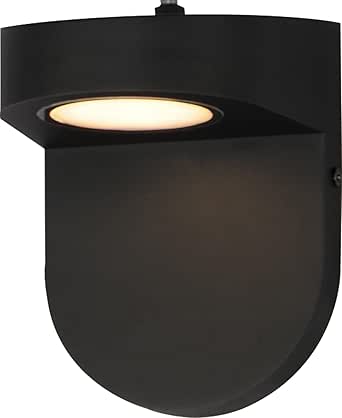 Maxim 86198BK/PHC Ledge Wall Sconce, 1-Light 15 Watts, Black