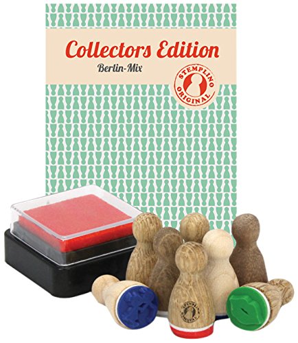 Preisvergleich Produktbild Stemplino 4260338196844 - Ministempel Berlin-Mix Sammlerstempel