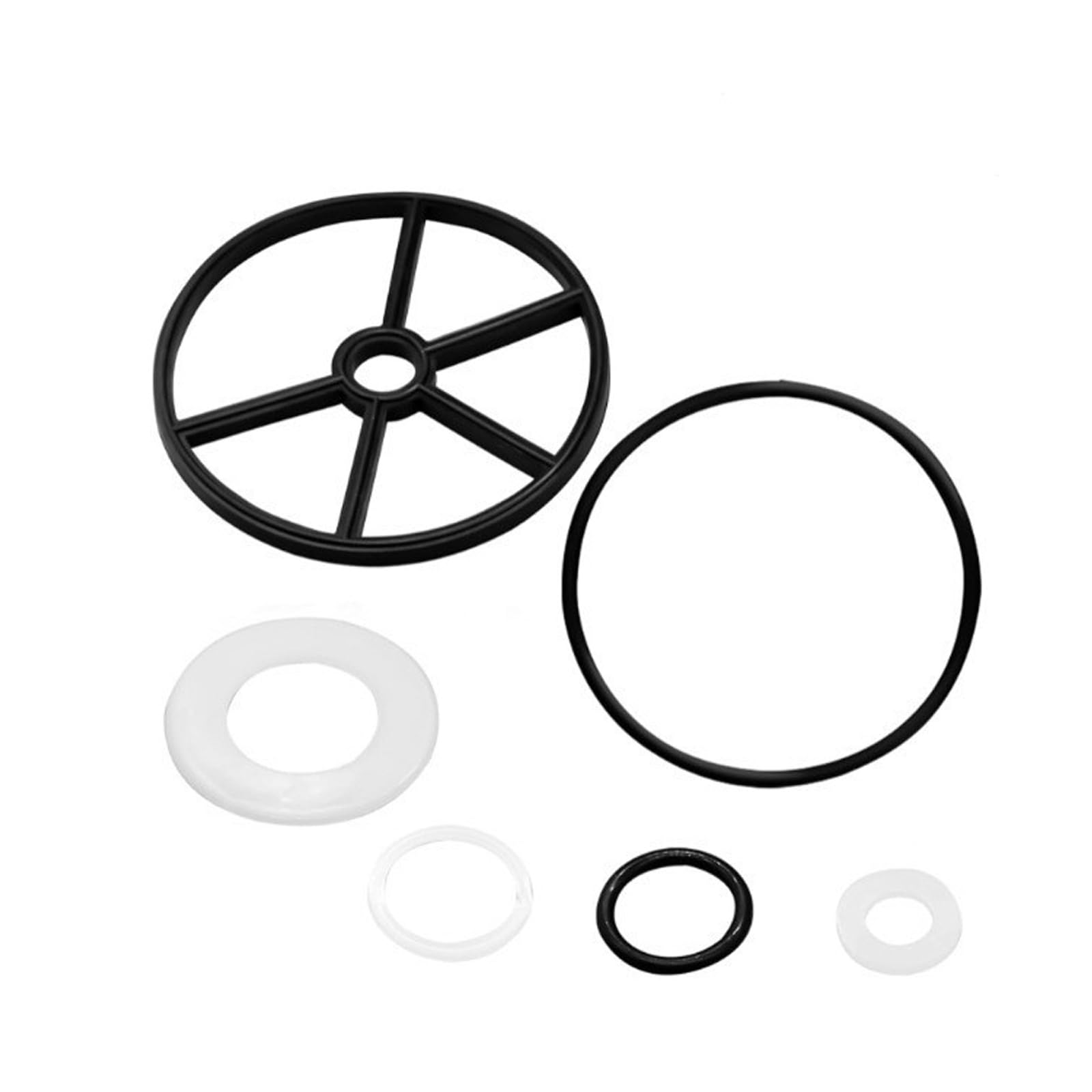 Xinsheinelry Of 6 Replacement Pool Valves Washer High Rubber Texture with Compatibility Easy Installation for Filter Rubber Pool Filter Valves Seals