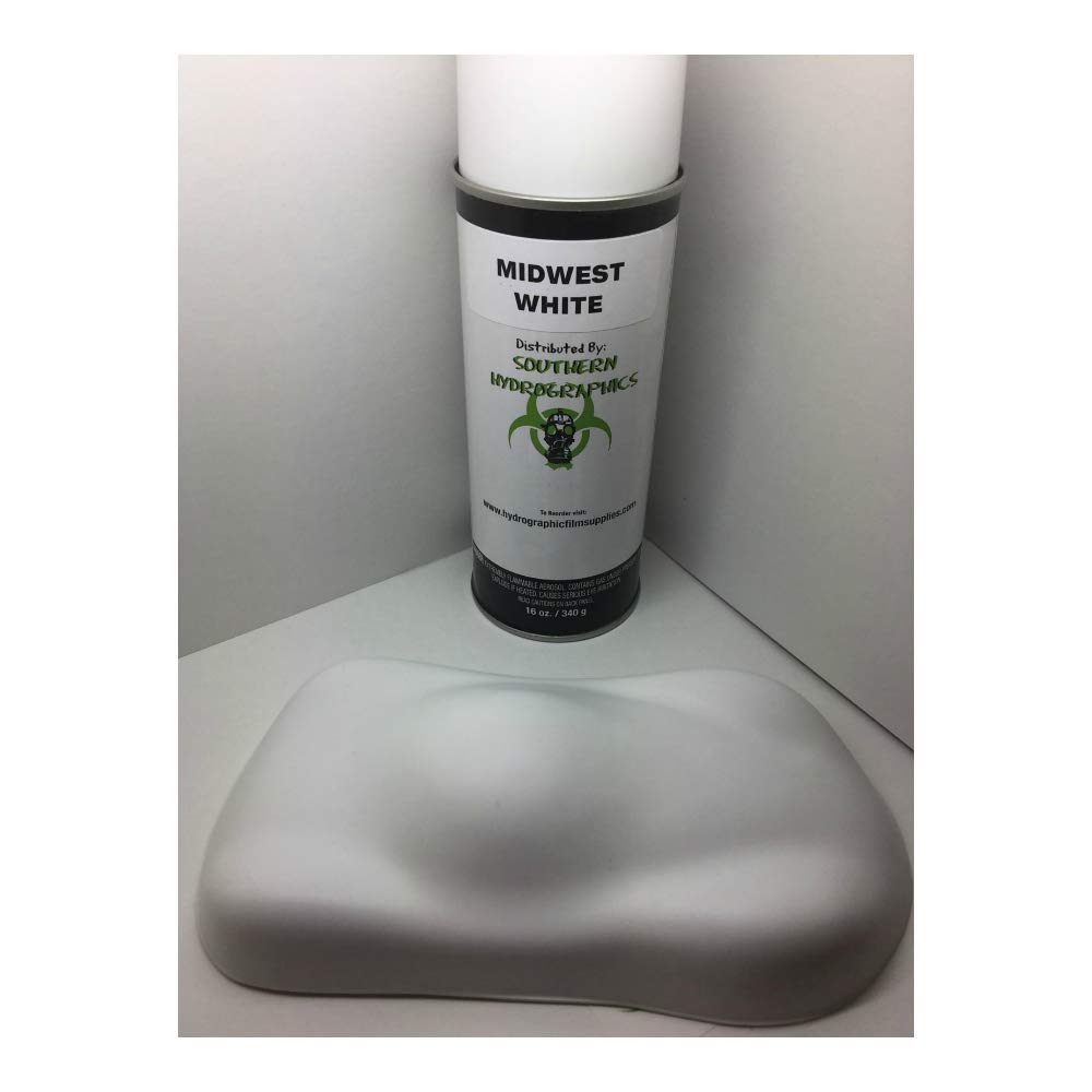 Base Coat Midwest White 16oz Aerosol Hydro Film Dip Paint