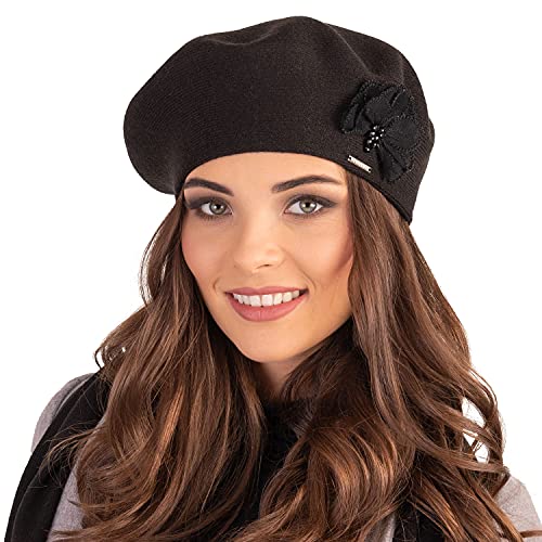 Bonnet Béret VIVISENCE 7036 Anti-Froid | Protège les Oreilles sans Écraser la Coiffure