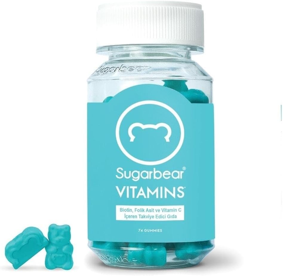 SUGARBEARHAIR VITAMINEN VOOR HAAR 60 EENHEID