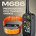 PetSpy M686 Premium Dog Training Shock Collar, 1100 Yards, Medium to Large Dogs, with Vibration, Electric Shock and Beep, Waterproof, Remote Trainer (One Dog)