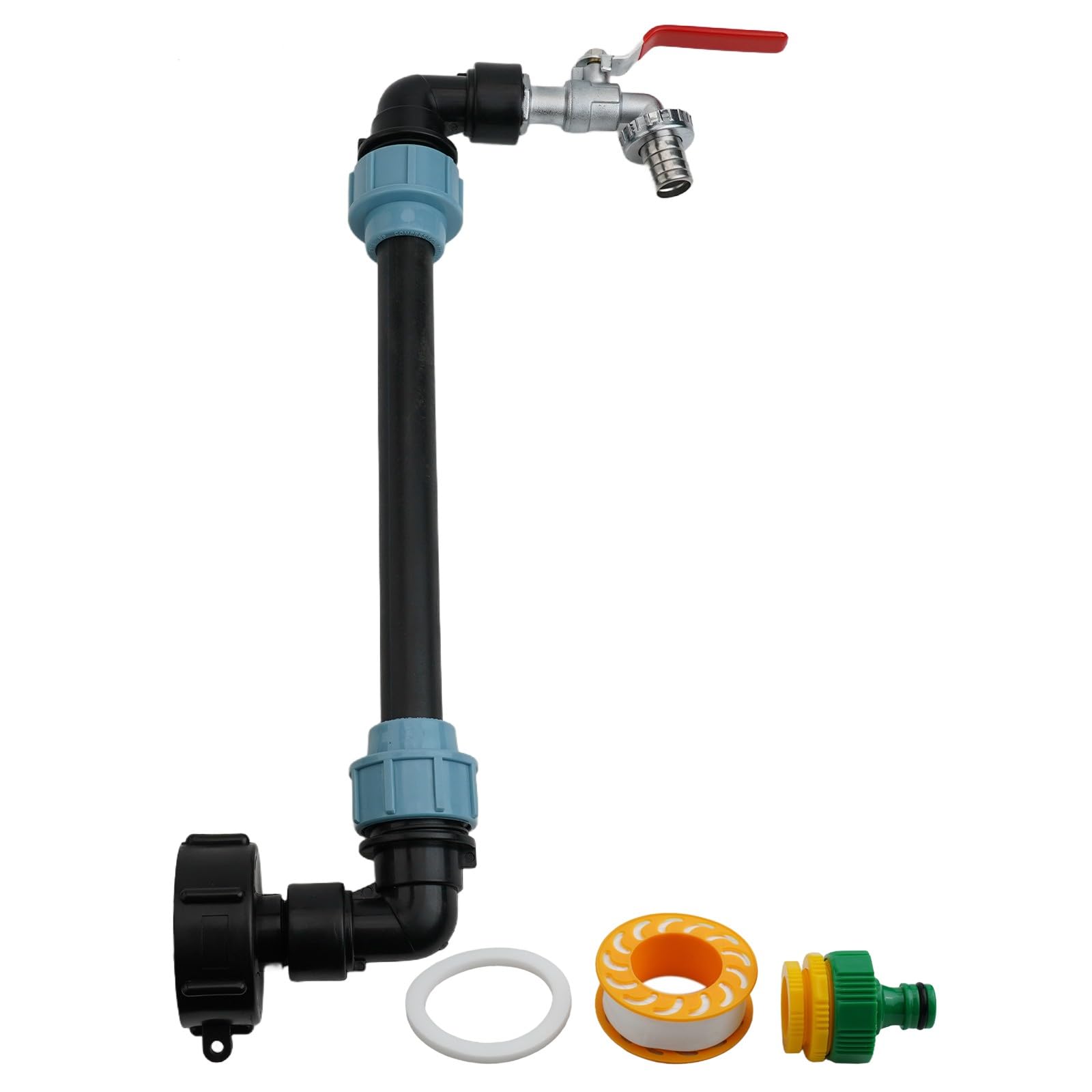 IBC SERBATOIO VALVOLA Cisterna Acqua Adattatore Raccordo Tappo Vite Giardino EUR 10,98 - IT