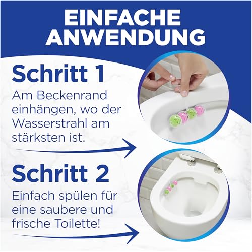 WC FRISCH Kraft Aktiv Duftspüler Hawaii (150 g), WC Reiniger für Reinigung bei jeder Spülung, Duftsteine für langanhaltend frischen Duft, + 50 Prozent Anti-Kalk Effekt*