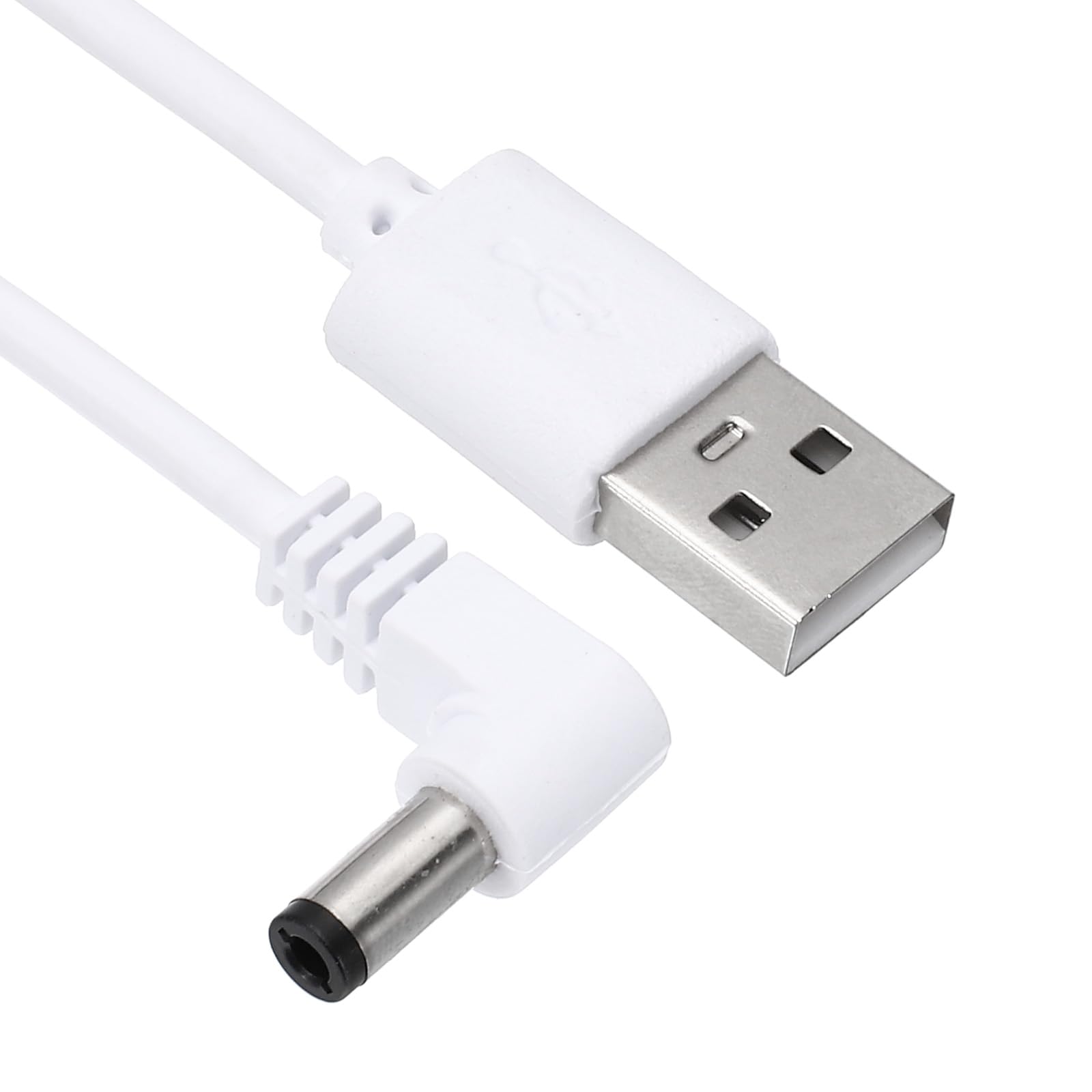 PATIKIL 2 Cavi USB A DC 5,5x2,1mm - 1,5 Metri Per Alimentare Luci E Ventole - 2