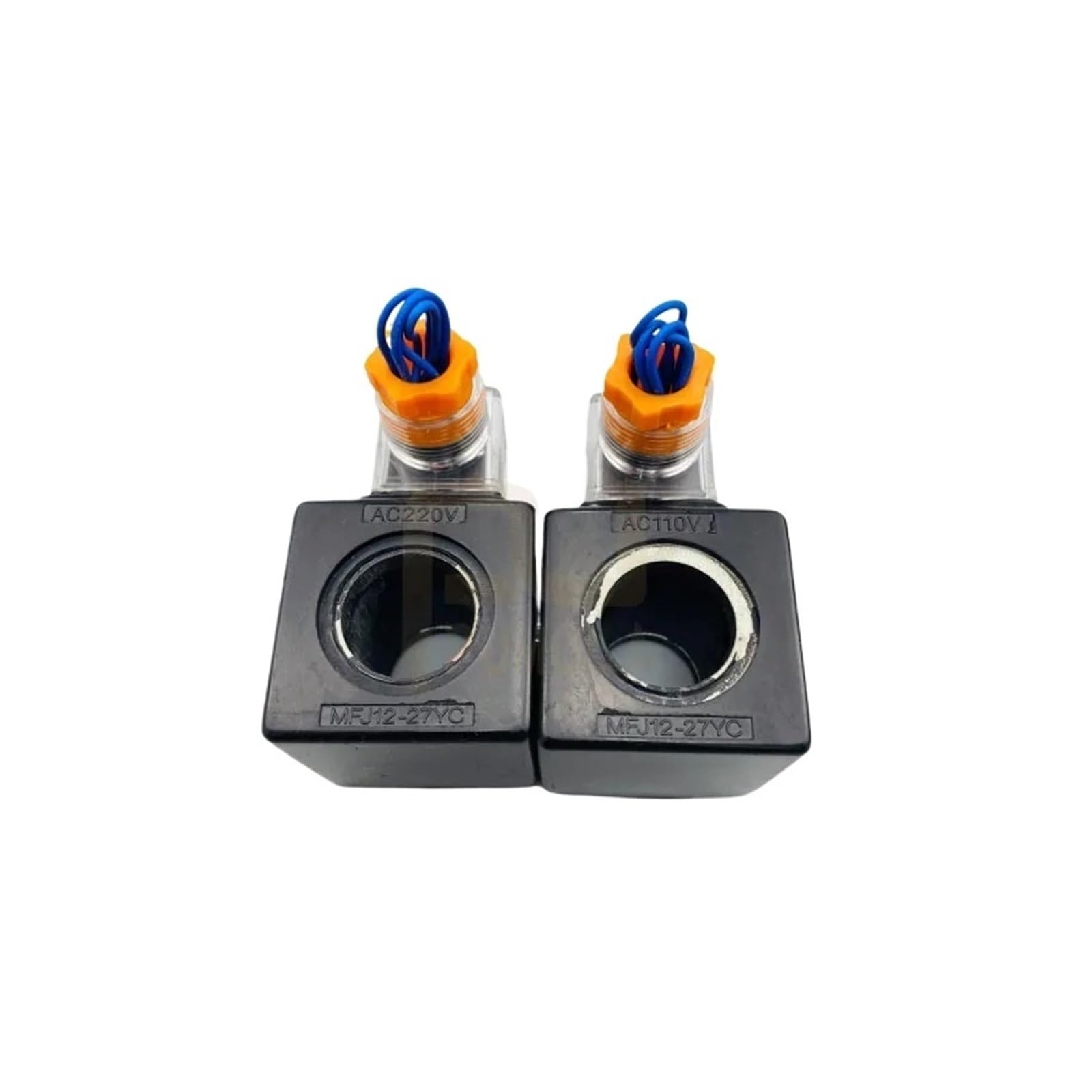 UWUKCJOKQ Hydraulic Solenoid Valve Coil MFJ12-27YC MFJ12-54YC Inner Hole 22mm Length 45mm AC220V AC110V 1pcs(Ac220v,MFJ12-54YC)