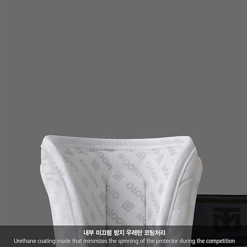 Miniatura 7 de MOOTO Korea Taekwondo Extera S2 Protector de antebrazo Guardia un par WT Logo Entrenamiento Match Gym School Academy (Grande(Longitud 10.2 in o 0.85