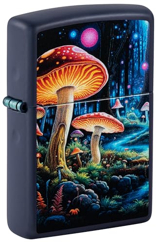 Encendedor de bolsillo Zippo Navy Negro Mate miniatura 1