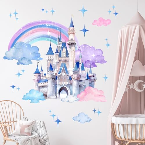 Vinilo decorativo Yovkky Castillo Princesa 35 x 12 pulgadas miniatura 6