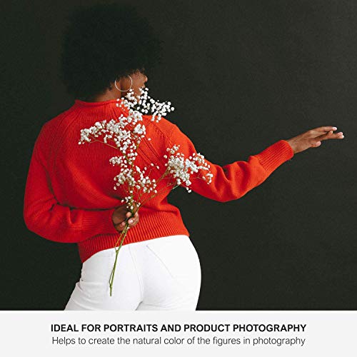 Julius Studio 10 Feet Wide Backdrop Stand With 10 X 12 Feet Black Background Screen Muslin For Photo Video Shooting, Easy Length Adjustable System, Pure Deep Black Color With Clamps, Jsag715 #TOP2